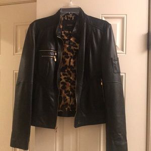 Laundry by Shelli Segal blank leather jacket